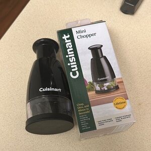 Cuisinart Mini Chopper - Black and Clear